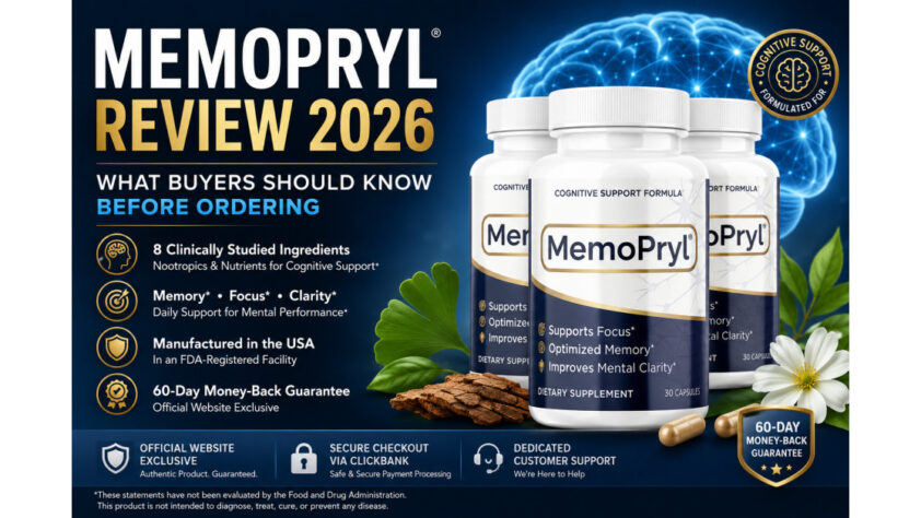 MemoPryl Reviews & Complaints: Legit Nootropic Supplement or Fake Testimonial Hype?