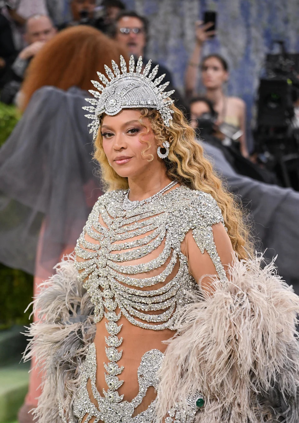Beyoncé at The 2026 Met Gala Celebrating "Costume Art" held at The Metropolitan Museum of Art on May 04, 2026 in New York, New York.