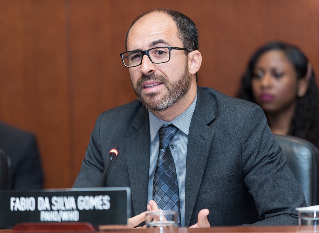 Fabio da Silva Gomes, Advisor in Nutrition and Physical Activity (PAHO)