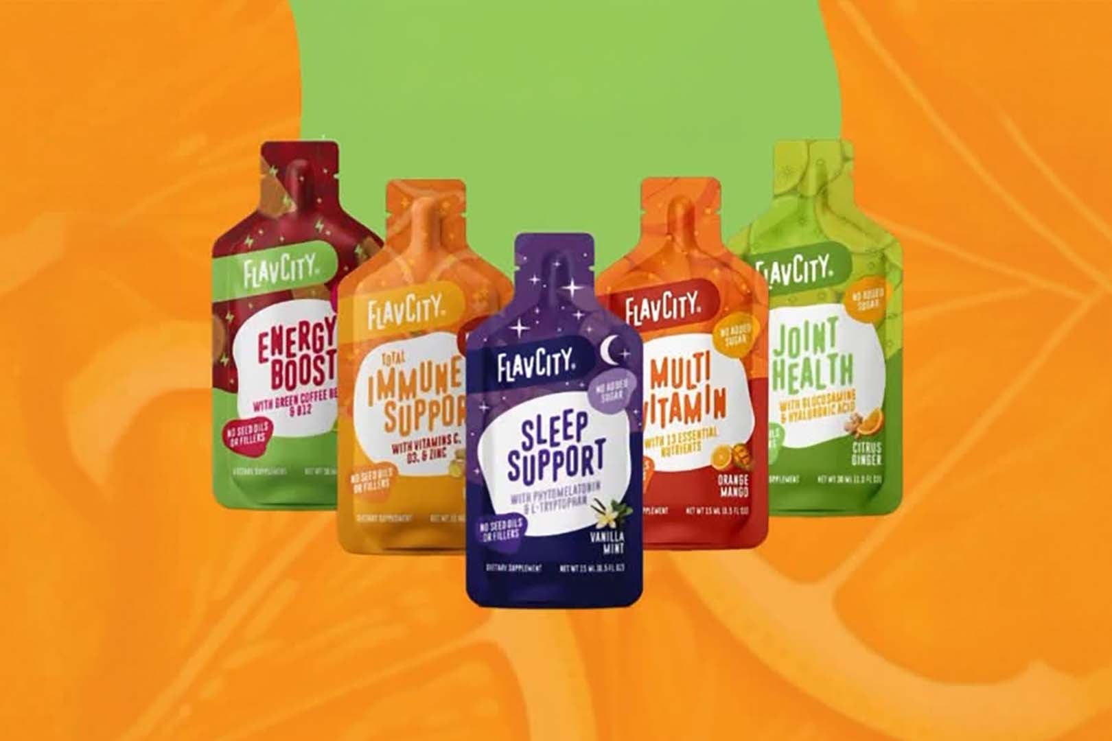 FlavCity health and wellness focused Vitamin Gel Series