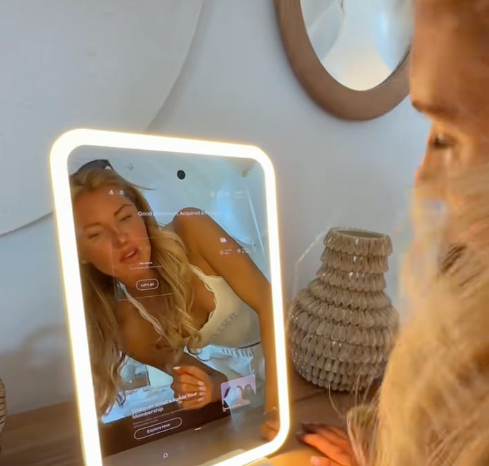 How an AI Mirror Became the Talk of a Bachelorette Party