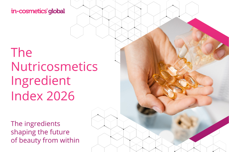 in-cosmetics Global launches Nutricosmetics Ingedient Index with collagen and vitamin C topping the list