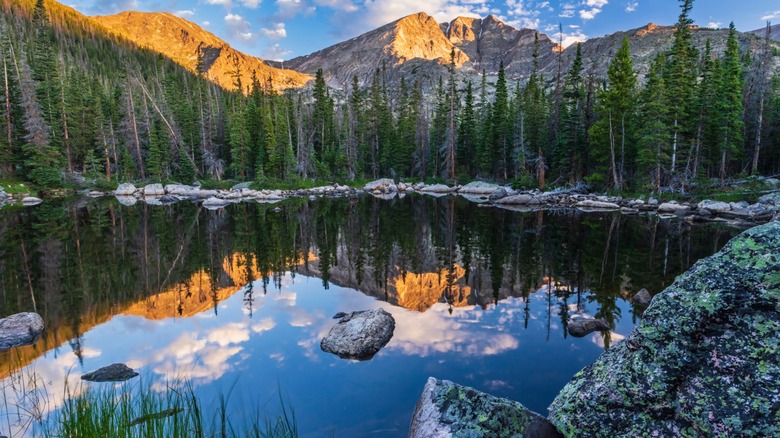 Lake Ypsilon in Colorado
