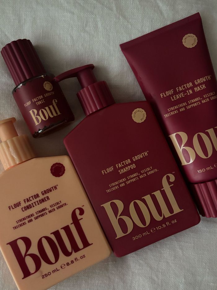 A picture of Bouf haircare products