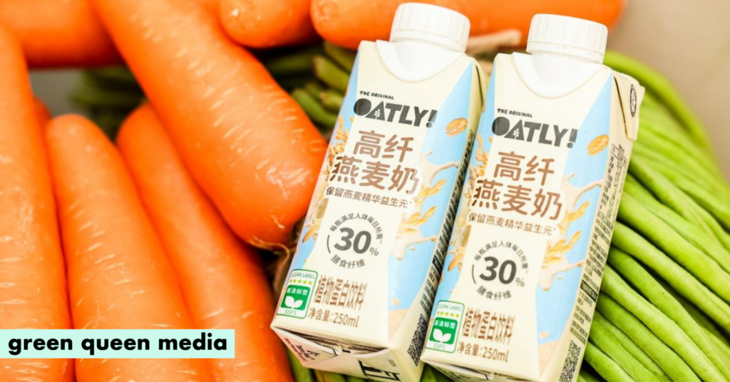 Oatly Unveils High-Fibre Oat Milk in China to Tackle Weak Sales & Nutrient Deficiency