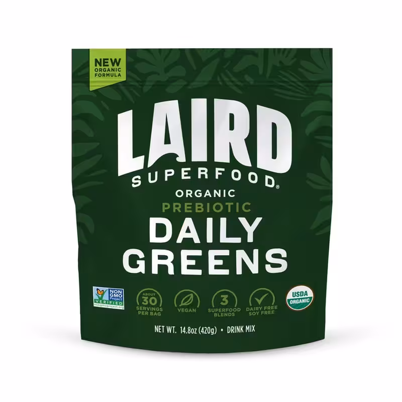 Nutrition-Focused Prebiotic Powders : Prebiotic Daily Greens