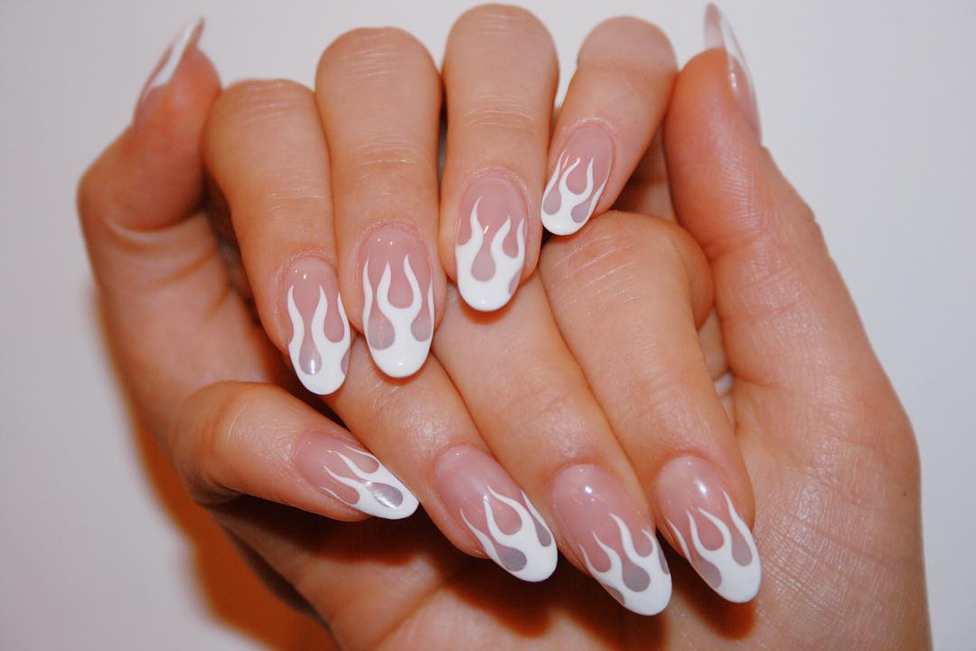 white nail ideas 