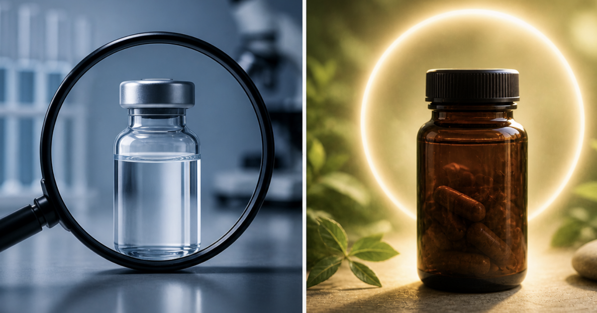 A Tale of Two Industries: Why Big Pharma Gets Interrogated and Big Wellness Gets Elevated