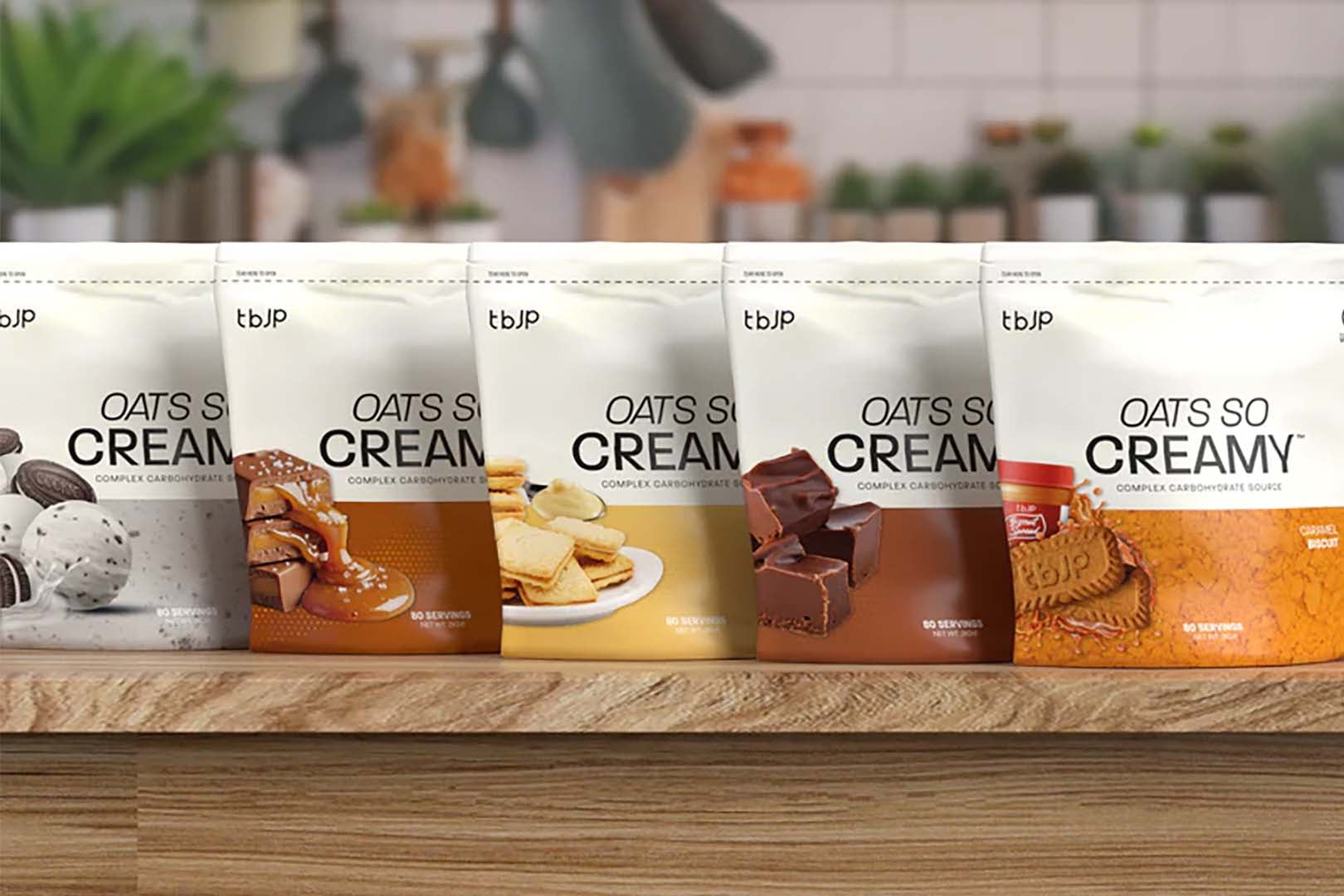 Trained By JP Nutrition oat flour-based Oats So Creamy