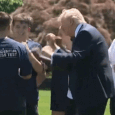 Trump teaches students his iconic dance during White House fitness event