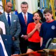 Trump rants to children about war during youth fitness signing