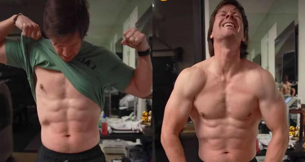 mark wahlberg physique