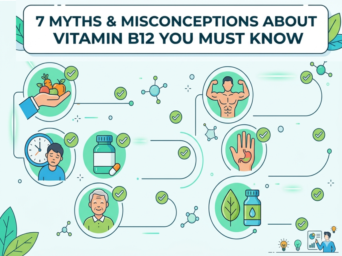 7 Myths & Misconceptions about Vitamin B12