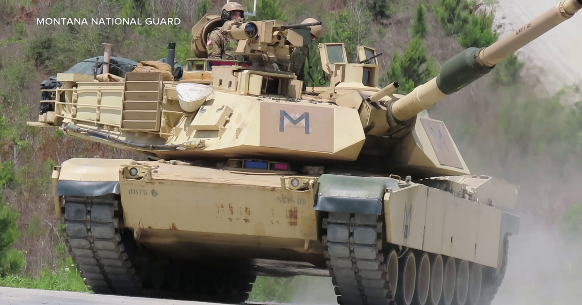 Montana National Gard tank crew competes in 'Sullivan Cup'