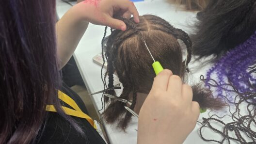 Some Rockford middle schoolers are learning the art of beauty