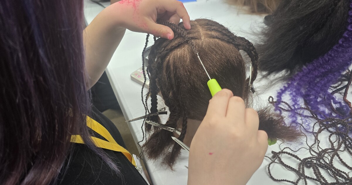 Some Rockford middle schoolers are learning the art of beauty