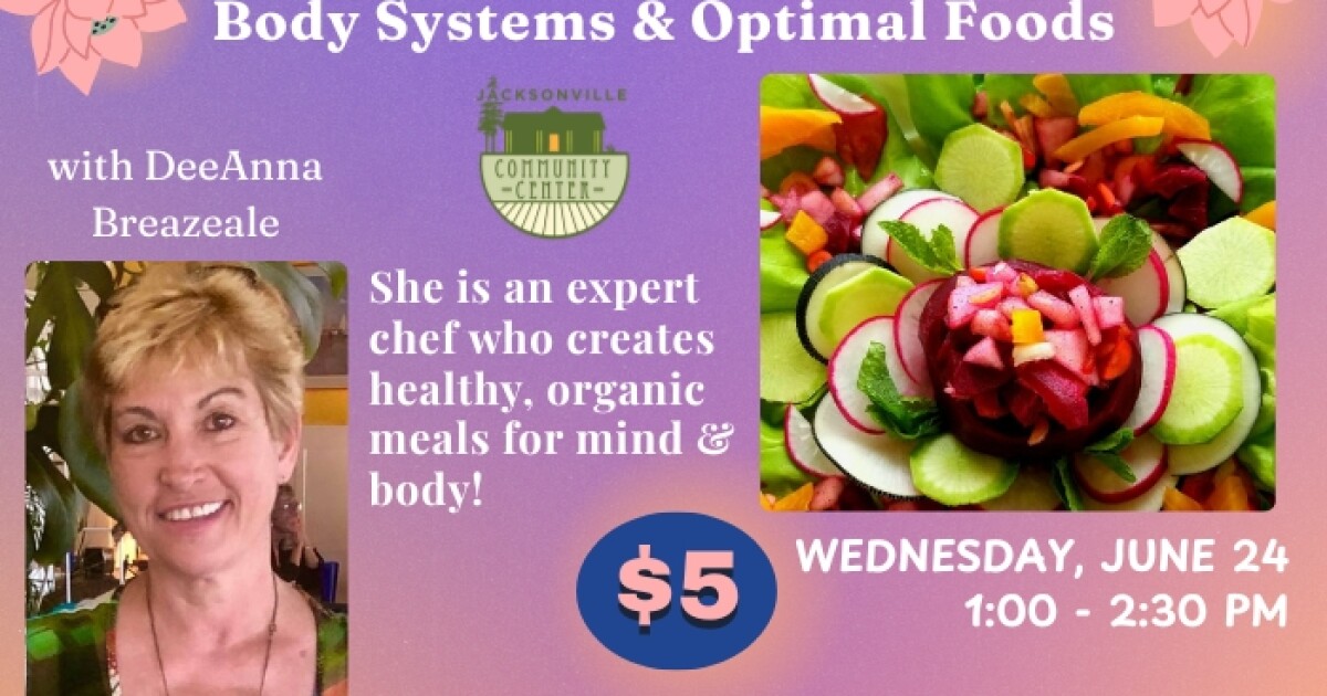 Nutrition for Seniors: Body Systems & Optional Foods with DeeAnna Breazeale