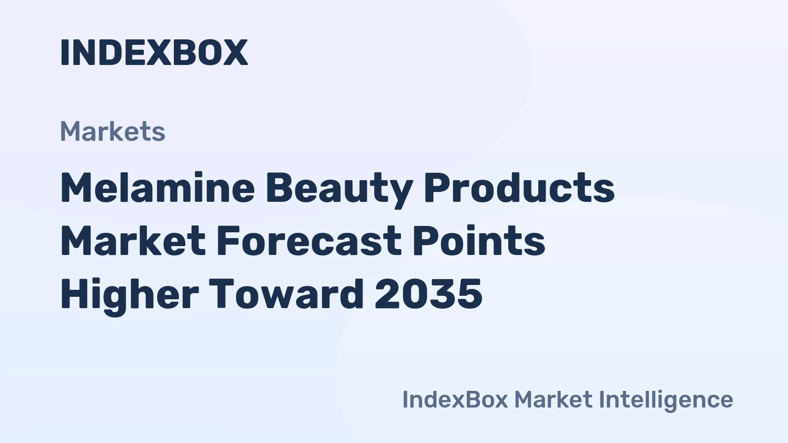 Melamine Beauty Products Market Forecast to 2035: Growth Driven by E-Commerce and Premiumization - News and Statistics