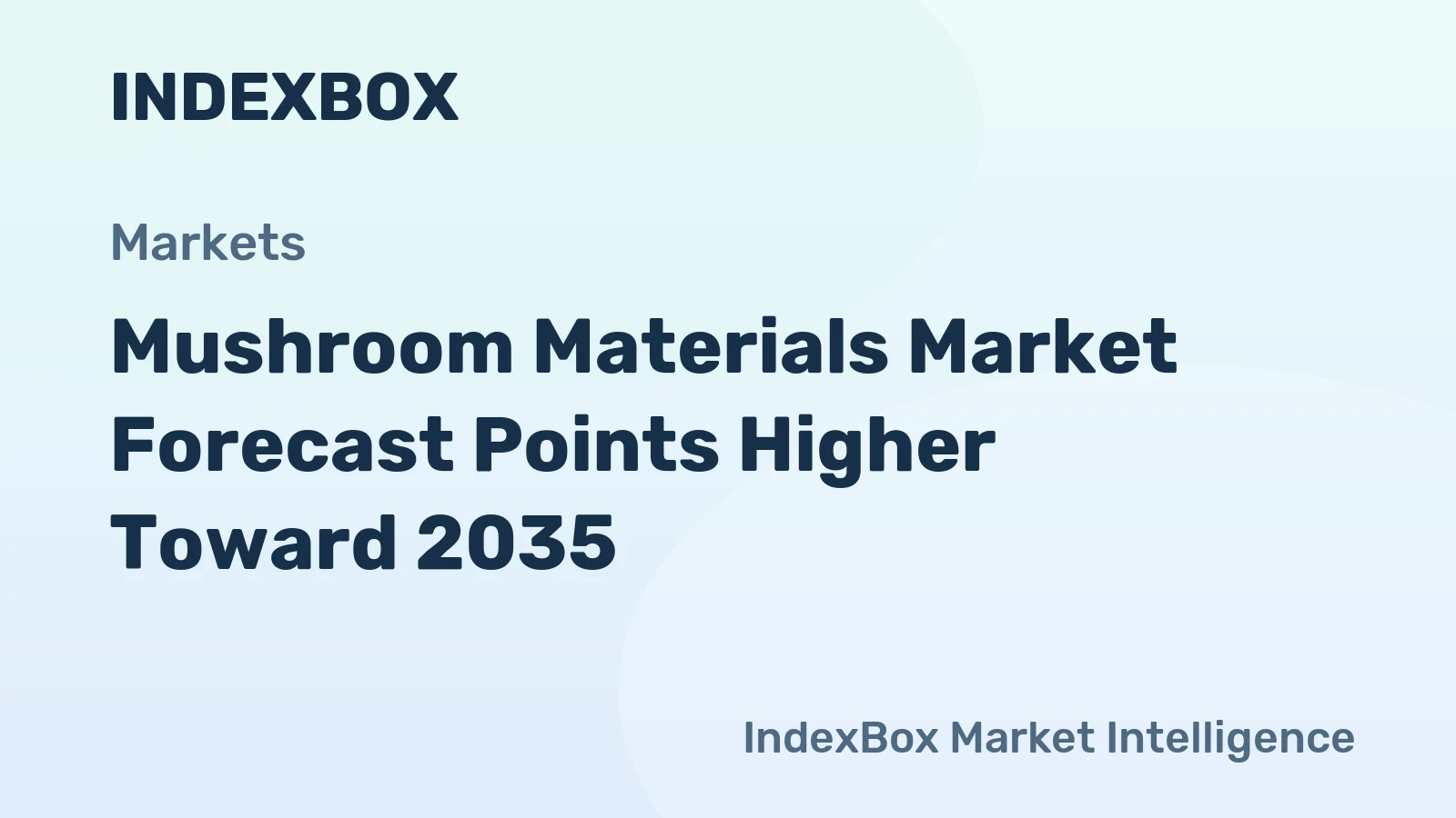 Mushroom Materials Market Growth Outlook to 2035: Functional Foods, Supplements, and Cosmetics Drive Expansion - News and Statistics