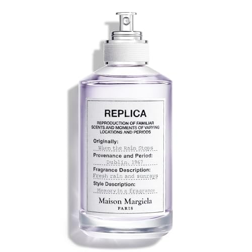 Maison Margiela - Replica - When the Rain Stops Eau De Toilette - Fresh Fragrance - With Acquatic Accord, Isparta Rose Petal & Patchouli - 3.4 Fl Oz