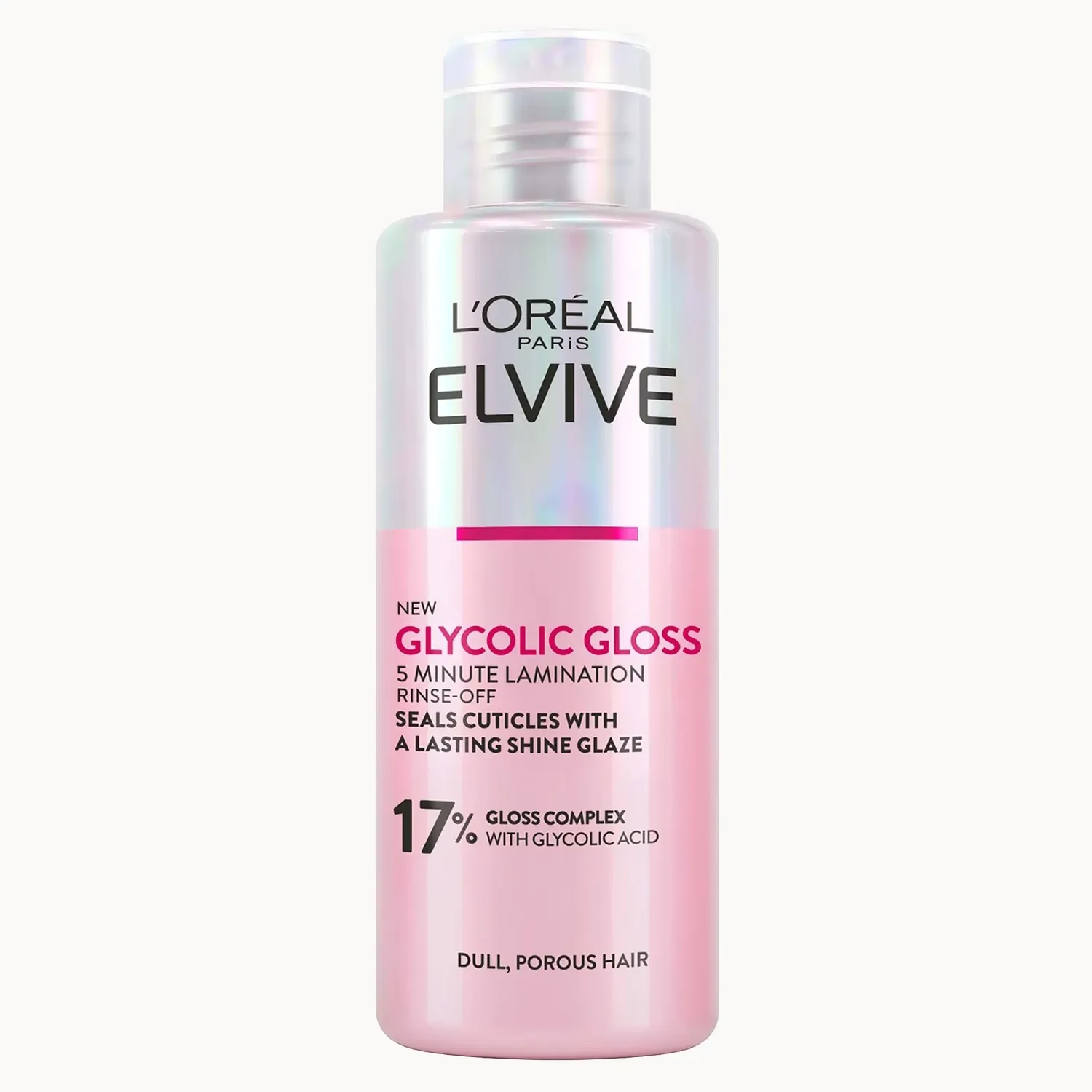 L'oréal Paris Elvive Glycolic Gloss Rinse-Off 5 Minute Lamination Treatment for Dull Hair 150ml