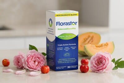Florastor Launches Digest + Skin Renew Probiotic Supplement