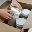 Herbalife products in a box