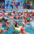 Over 100 participants take the plunge at city Aqua Zumba session
