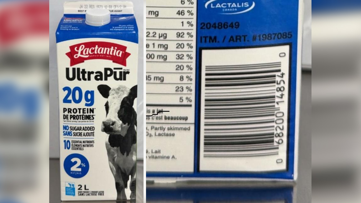 Lacantia brand milk recalled due to 'over-fortification' of vitamins