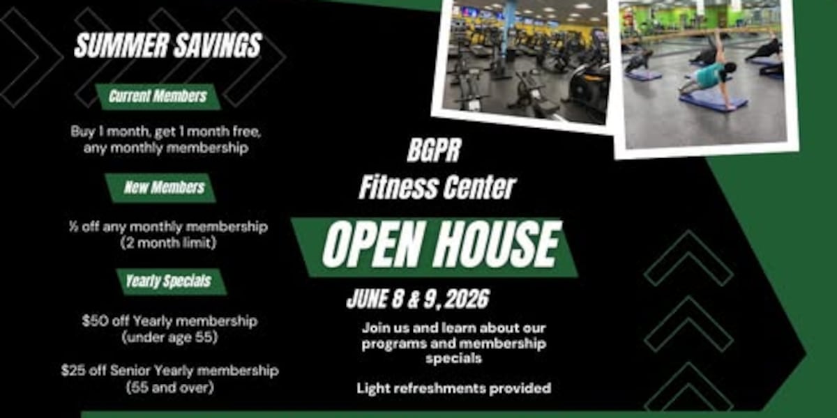 BGPR Fitness open for tours