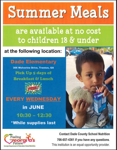Dade County School Nutrition Continues Free Summer Meals Program for Children Wednesday June 10th – Discover Dade