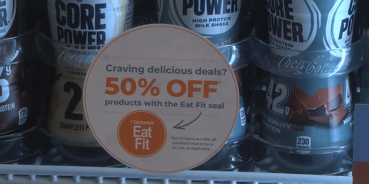 Ochsner Eat Fit program expands to hospital cafeterias statewide
