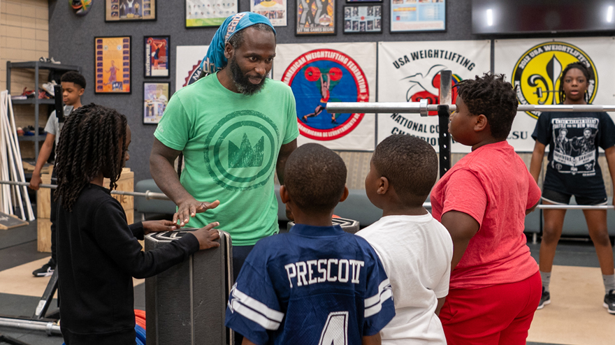 Former U.S. Olympian educating local youth on plant-based nutrition through fitness games – Bossier Press-Tribune