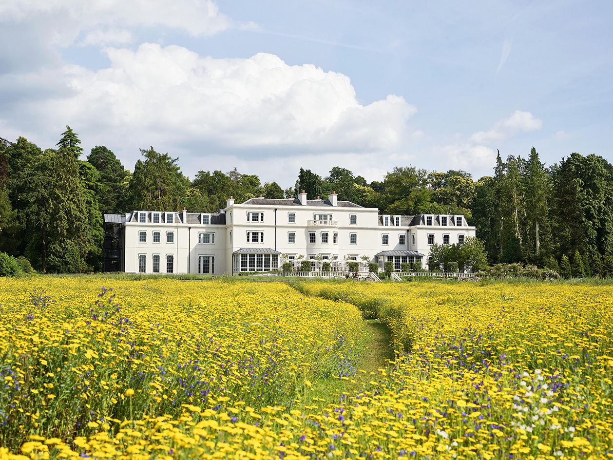 views of Coworth Park Spa / Dorchester Collection