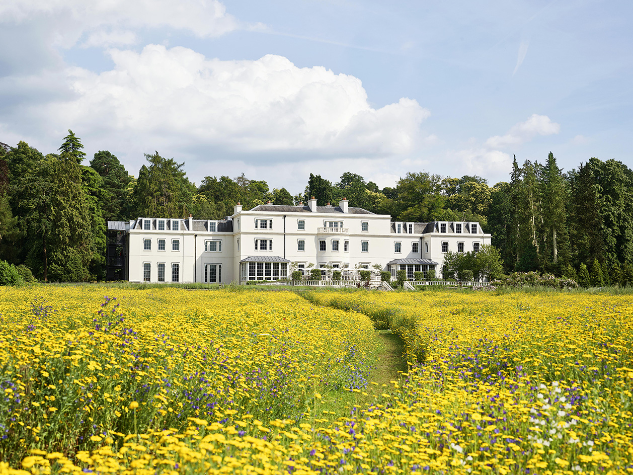 views of Coworth Park Spa / Dorchester Collection