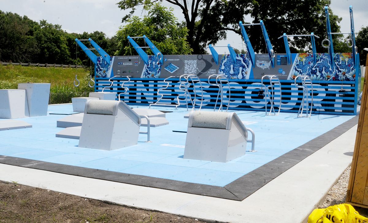 New outdoor fitness court set to open in Fort Scott