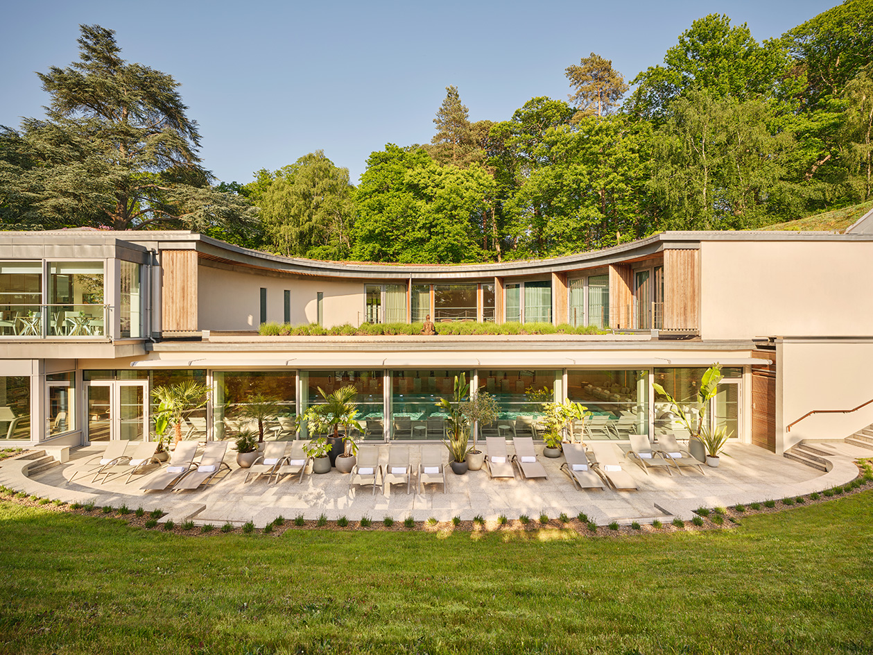 views of Coworth Park Spa / Dorchester Collection