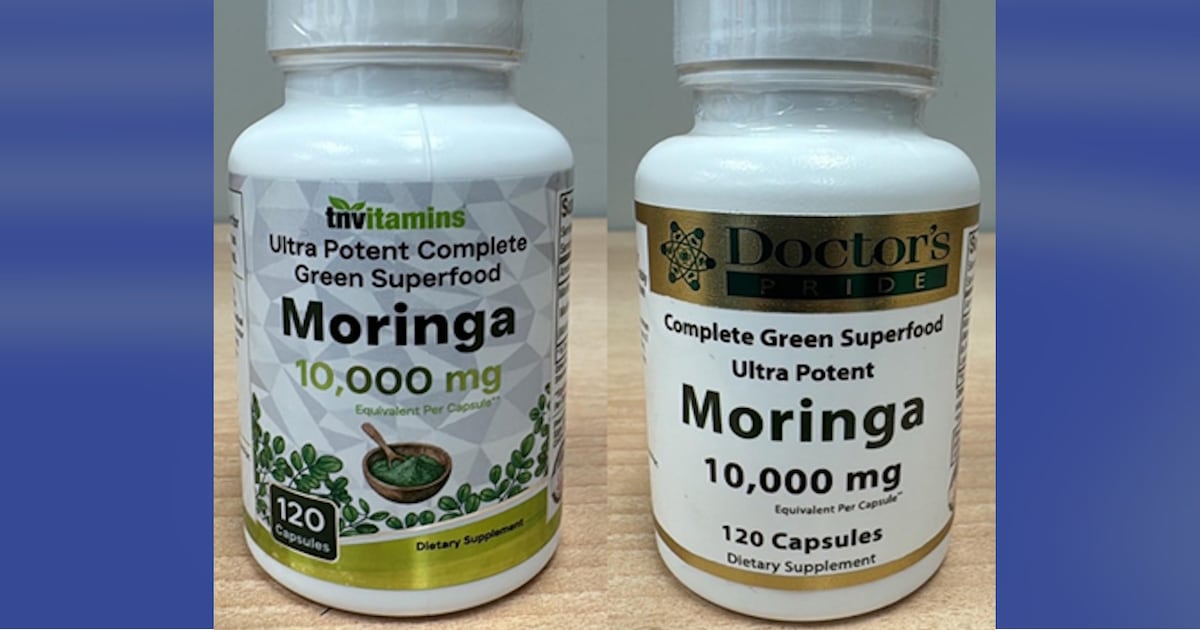 Recall alert: Supplements sold online nationally recalled over salmonella concerns – KIRO 7 News Seattle