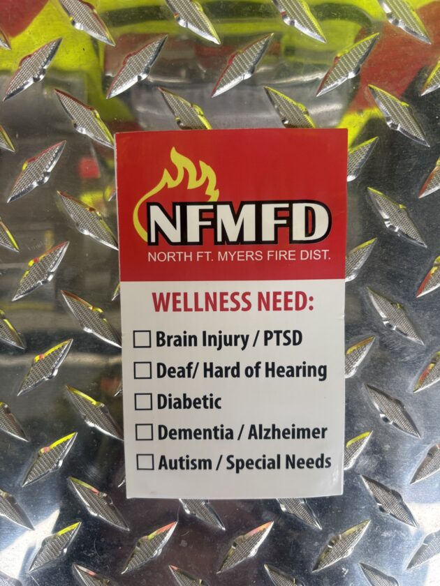 NFMFD offers new wellness stickers