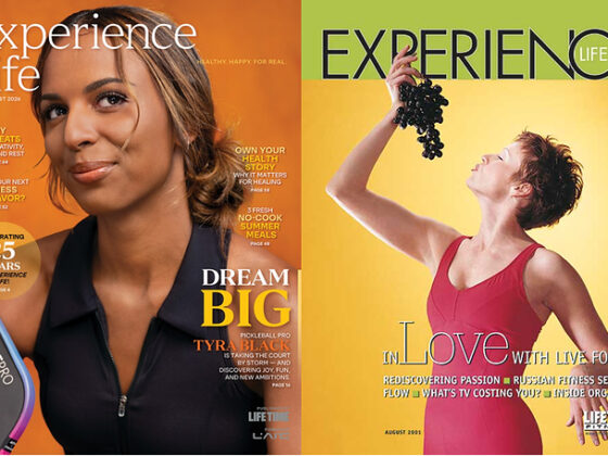 Life Time's Experience Life Magazine Celebrates 25 Years; Launches Reimagined Website for Convenient Access to Decades of Expert Health and Wellness Content