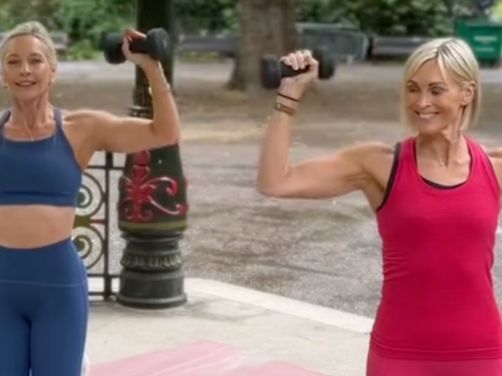 Caroline Idiens and Jenni Falconer's time-efficient 9-exercise workout builds full-body strength in 30 minutes