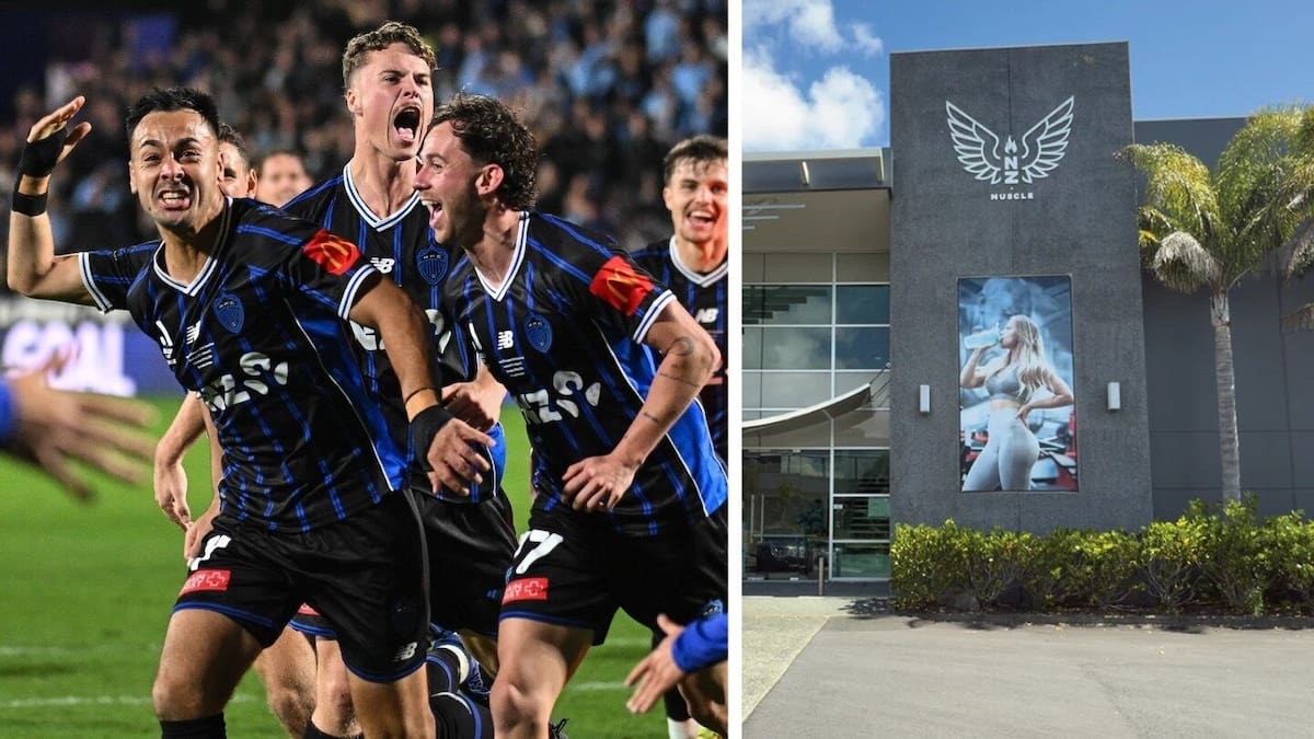 A-League champions Auckland FC terminate fans’ deal with embattled NZ Muscle supplement company