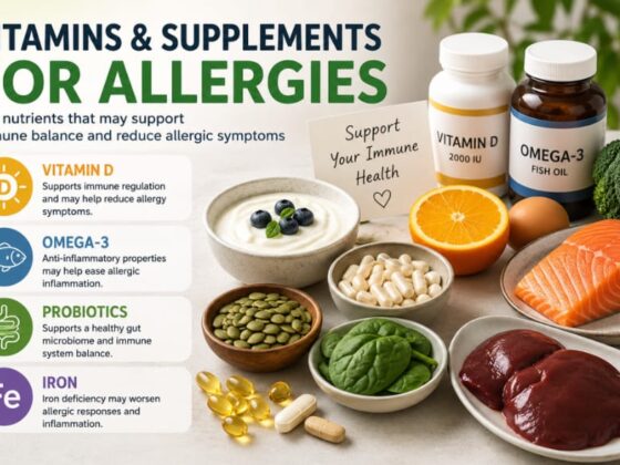 Image from: Best Vitamins and Supplements for Allergies: Vitamin D, Omega-3, Probiotics and Iron