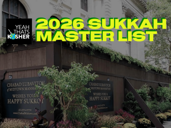 [MASTER LIST] Global Sukkah Restaurants 2026 • YeahThatsKosher