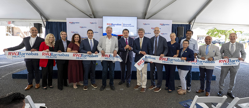 On Sept. 8, 2026, RWJBarnabas Health leadership, elected officials and partners cut the ribbon on the new Food Farmacy in Monmouth Medical Center.