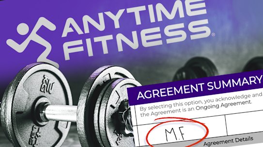 Anytime Fitness is investigating after customers signatures were impersonated and inserted into contracts they had never seen.
