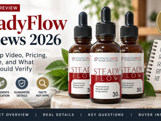 SteadyFlow Reviews 2026: Could This Be the Daily Blood Sugar Support Upgrade Your Wellness Routine Has Been Missing?