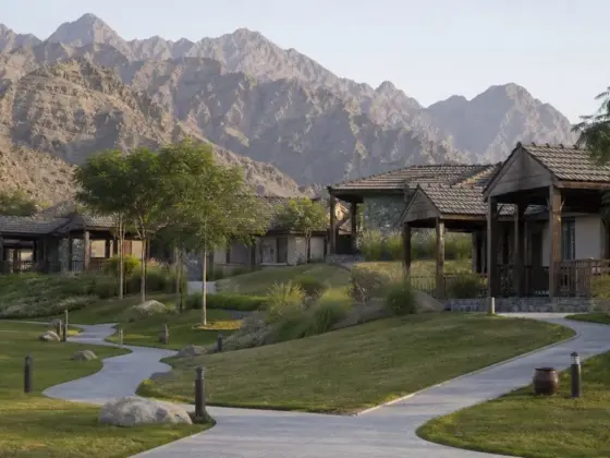 A wellness retreat was held at JA Hatta Fort in the UAE — The National